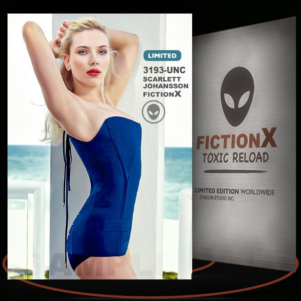Scarlett Johansson [ # 3193-UNC ] FICTION X TOXIC RELOAD / Limited Edition cards