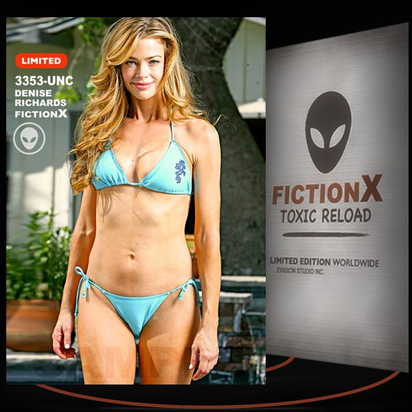 Denise Richards [ # 3353-UNC ] FICTION X TOXIC RELOAD / Limited Edition cards