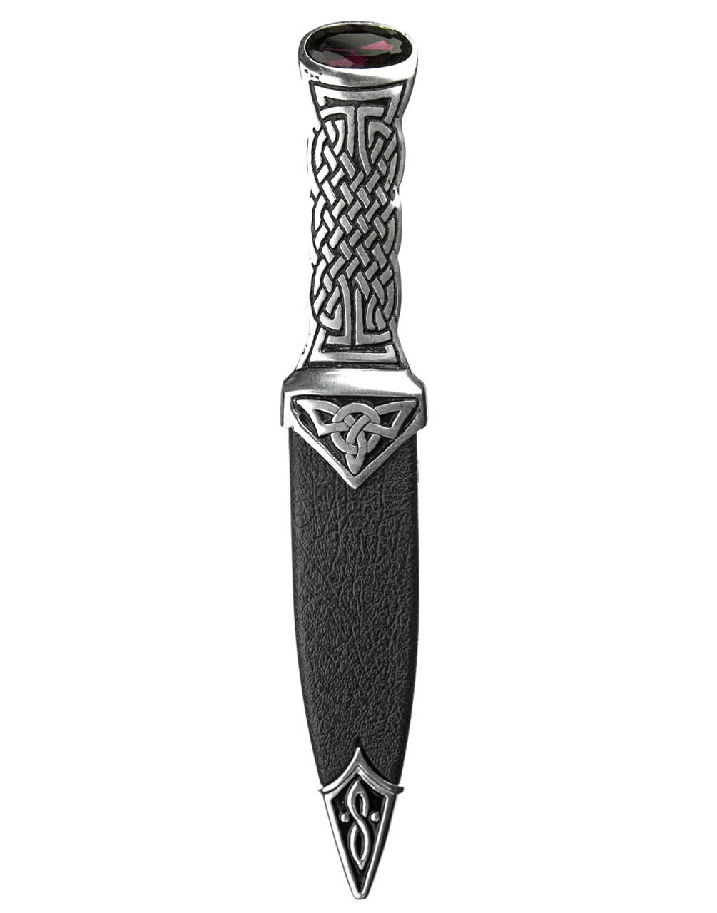 real antique sgian dubh with cairngorm stone