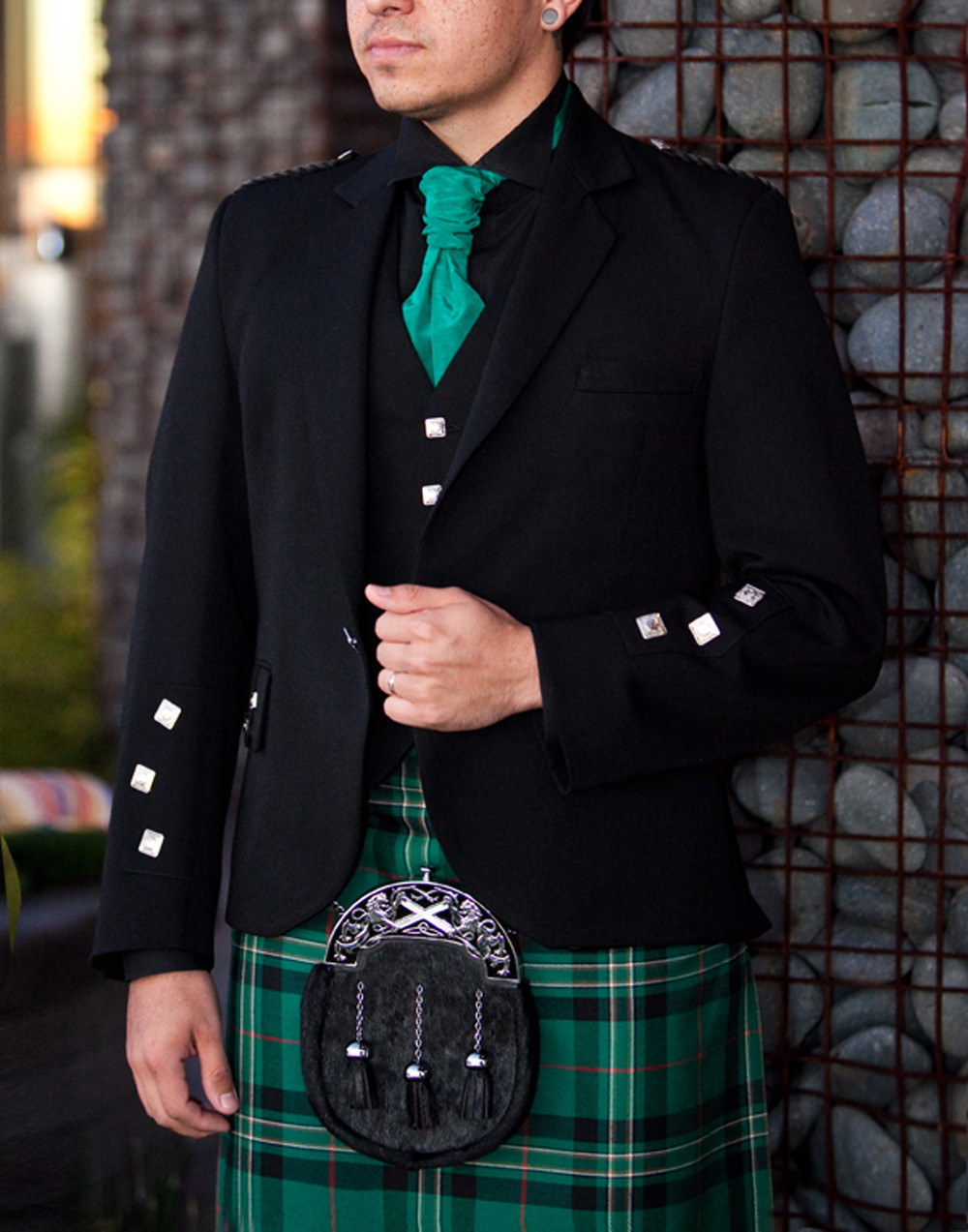 Custom Made Authentic Irish Kilt