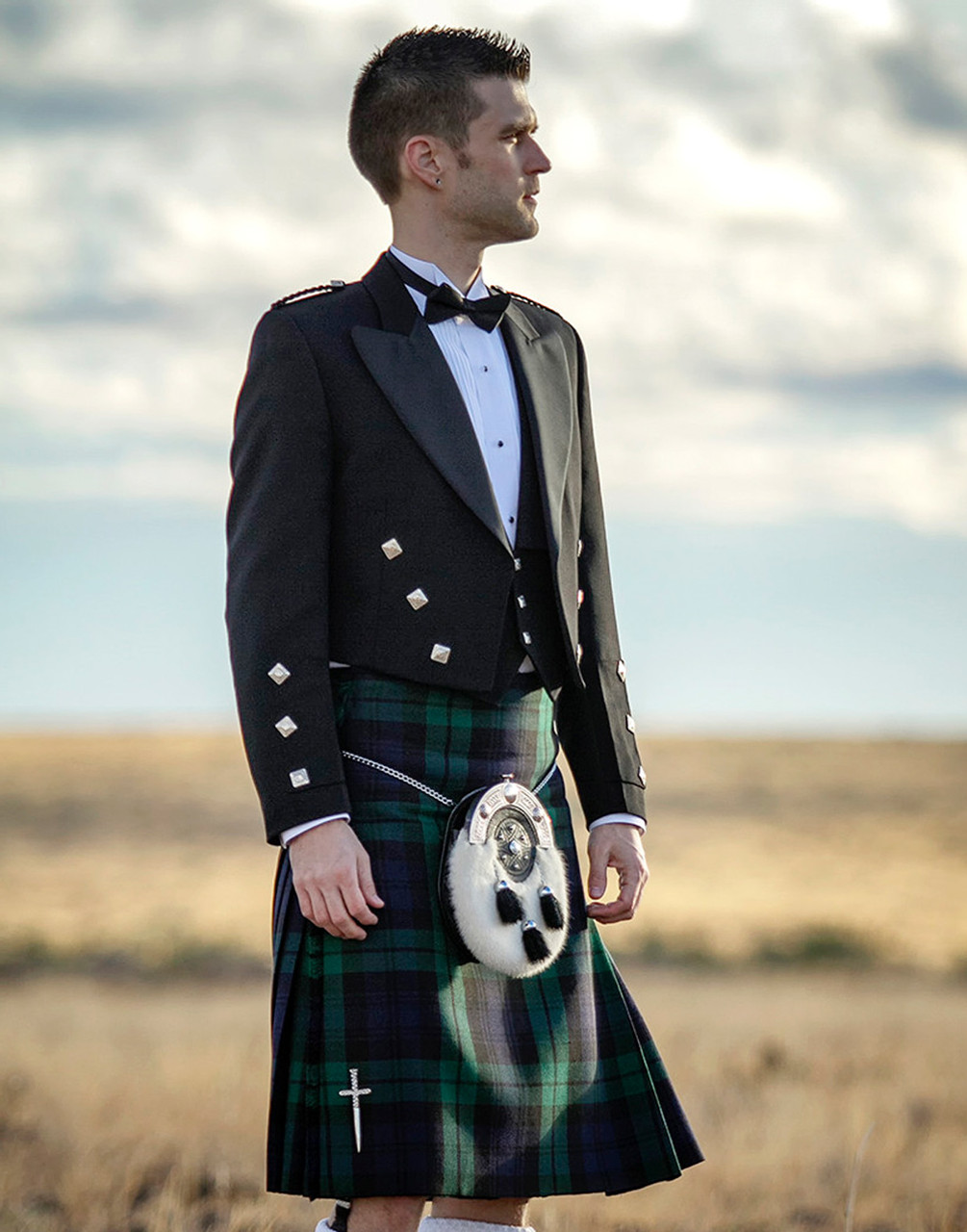 silver granite tartan