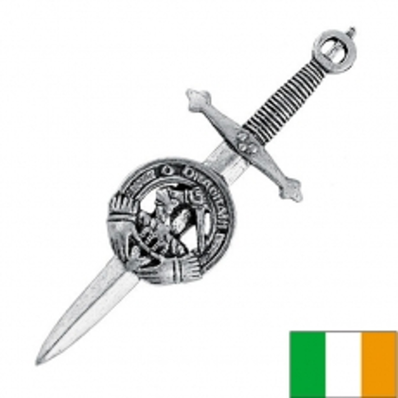 clan crest kilt pin