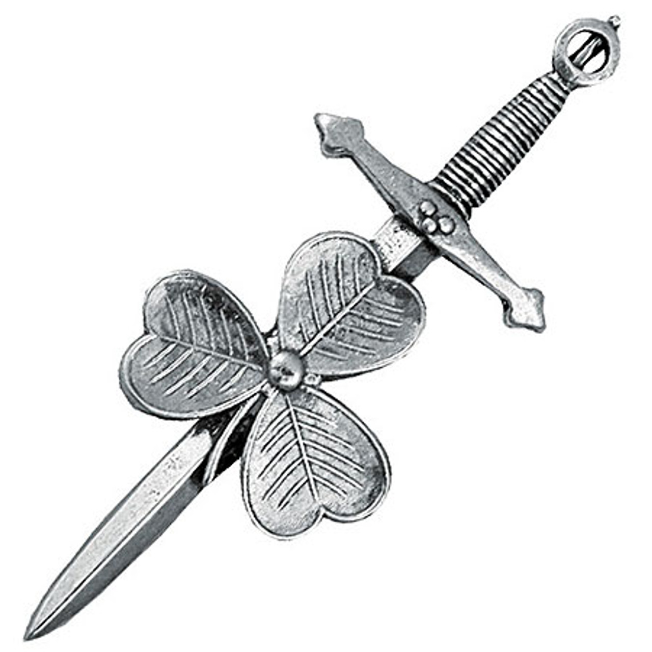 Irish Clan Crest Kilt Pins Made By Gaelic Themes   Shamrock  84971.1579130533 