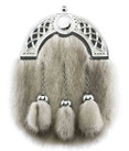 Sapphire Mink Formal Dress Sporran