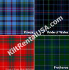 Welsh Tartan Cloth