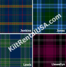 Welsh Tartan Cloth