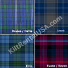 Welsh Tartan Cloth