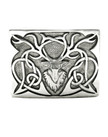 Highland Stag Belt Buckle - Polished