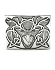 Highland Stag Belt Buckle - Polished