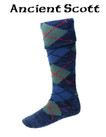 House of Chevoit Argyle Kilt Hose Ancient Scott Image