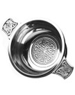 Celtic Knotwork Quaich 4"