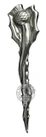 Long Twist Scottish Thistle Kilt Pin