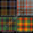 Irish County Tartan Cloth - House of Edgar