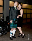 Charcoal Argyle Jacket 5 Button Vest Kilt Package