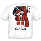 Red Bagpiper Onesie/T-Shirt