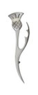 Thistle Leaf Kilt Pin KP63