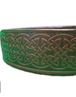 Celtic Leather Belt - Dark Brown