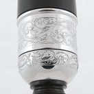 McCallum Blackwood Practice Chanter with Full Alloy Fittings - Standard Size