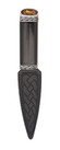 Torridon Blackwood Sgian Dubh With Stone Top image