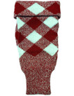 Red and White Diced Hose Tops