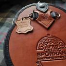 Celtic Bird of Paradise Pale Flecked Nguni Sporran