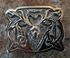 Celtic Stag Buckle
