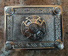 Celtic Cross Kilt Belt Buckle