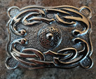Contemporary Celtic Knotwork Buckle