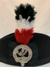 Red/White/Black Hackle