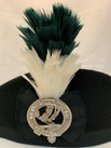 Green/White Hackle