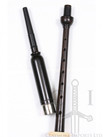 R.G. Hardie Standard Blackwood Practice Chanter with Nickel Ferrule and Imitation Ivory