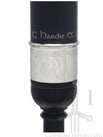 R.G. Hardie Standard Plastic Practice Chanter with Engraved Nickel Ferrule and Imitation Ivory Sole