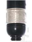R.G. Hardie Standard Blackwood Practice Chanter with Engraved Nickel Ferrule and Imitation Ivory Sole