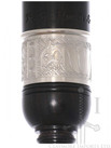 R.G. Hardie Standard Blackwood Practice Chanter with Engraved Nickel Ferrule and Imitation Ivory Sole
