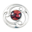 Heathergems Triskele Brooch