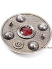 Five Stone Plaid Brooch