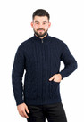 Mens Zipper Cardigan