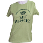 Green Her Royal Majesty's Kilt Inspector T-Shirt