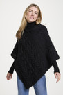 Aasleagh Falls Ladies Aran Poncho