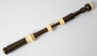 Wallace Standard 3 Blackwood Bagpipes with Full Mounted Imitation Ivory