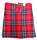 New Kilt: MacLean of Duart Modern (5 Yard) 32-35"W - 21"L and Flashes