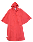 Small Red Mister Antony Inverness Raincape with Hood