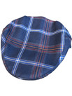 Jewish Tartan Flat Cap