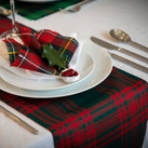 Tartan Table Runner