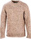 Mens Donegal Tweed Roll Neck Sweater