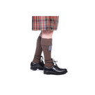 Gaelic Themes Premium Kilt Hose - Weathered Brown