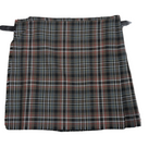 Like New Top Stitch Kilt: Scott Green Weathered - 61"-64"W x 25.5"L