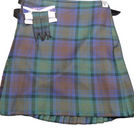 NEW 8 Yard Isle of Skye Kilt with Flashes: 33"-35.5" W x 24" L