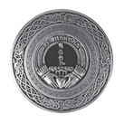 Irish Clan Crest Circular Belt Buckle