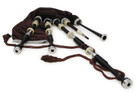 McCallum Bagpipes AB4 Deluxe Fire Dept Model, Imitation Ivory Mounts